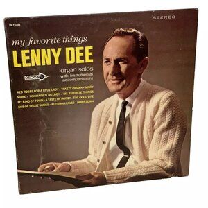 Lenny Dee My Favorite Things (Vinyl, 1966) Decca DL 74706 VG